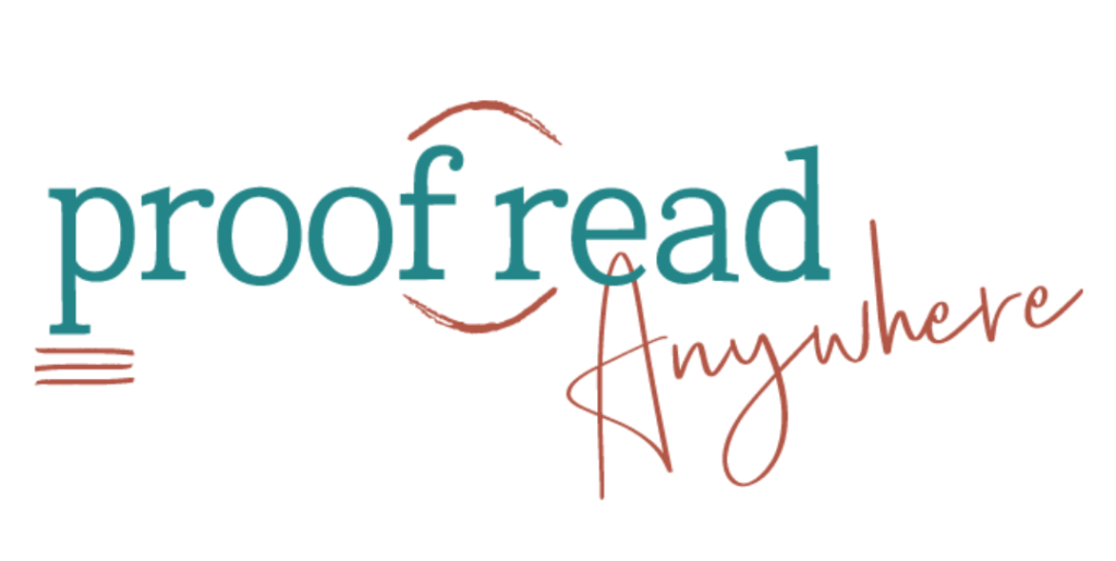 Logo for Proofread Anywhere course